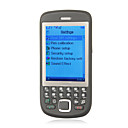 666 quad band dual card dual standby piatto ultra sottile touch screen del telefono cellulare bar nero (2GB TF card) (sz05440171)