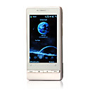 T5353 + Windows Mobile 6.1 gps wi-fi (cartão de 2GB TF) java quad band touch screen bluetooth apartamento celular inteligente preto e prata (sz0458088