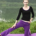 marca de calças novo topo yoga set (yj088)