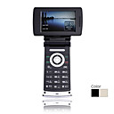cect v777 quad band dual placa de tv fm bluetooth celular flip rotativo tela (2GB TF) (sz05150891)