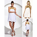Jenny Sheath/Column Halter Short/Mini Taffeta Cocktail/Homecoming/Gossip Girl Fashion Dress (FSH0033)