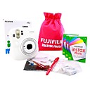 Fujifilm Instax mini 25 weiße Sofortbild-Kamera-Geschenk-Set (dce120)