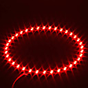 36 LED - 12cm coche ángel anillo de luz del ojo - rojo - faros - luces decorativas -1210 (szc1697)