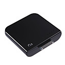 2000mAh rechargeable batterie d'alimentation d'urgence pour 2g/3g/ipod iphone / usb / cell phones (noir)