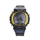 Waterproof EL Digital Sport Automatic Wrist Watch (Black)