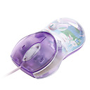 usb mouse óptico com as decorações de líquido no mouse