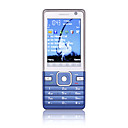 BX K820 Dual Card Quad Band Dual Camera Flashlight TV JAVA with Torch Touch Screen Cell Phone Blue (2GB TF Card)