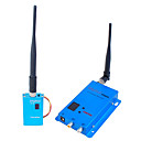 1,5 g wireless 1500mw 12-ch quarto duplo, sala de áudio / vídeo remetente fox-515h (sfa224)