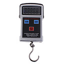 1.5 "LCD échelle crochet électronique de la température / tape (50kg résolution max/200g)