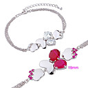 platine comme bracelet cz zircon cubique (0292-d1e1383-A119)