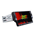 7-inch touch screen 1 din in-dash auto dvd speler tv - dvb-t - radio - bluetooth - sd - usb functie - dual zone dt-1701ad
