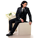 Single-Breasted 2 Button Center-vented Notch Lapel Standard Wool serge  Groom Wear/ Tuxedo/ Men's Suit Jacket & Pants