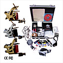 Livraison gratuite Kit Professionnel TATTOO MACHINE série complète avec 3 machines gun Tattoo (0359-03.16-T004)