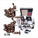 professionnelle kit machine à tatouer série complète avec 2 machines pistolet de tatouage (de 0359 à 03.05-h062)
