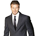 Single-Breasted 2 Button Side-vented Notch Lapel Wool Groom Wear/ Tuxedo/ Men's Suit Jacket and Pants(PMSSXZ0012)