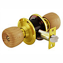 High Quality Solid Brass Keyed Entry Door Knob Lock (0799-WGY5731PB-ET)