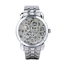 trendy roestvrij staal mechanisch horloge