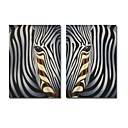 Abstract Handmade Animal Painting Zebra (0250 -CH-55)