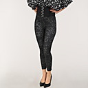 Flowers Patterns Legging / Women's Leggings (FF-8205BD005-0736)