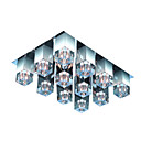 Crystal Glass 9-light Ceiling Light(0863-4530)
