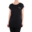 perline maniche corte round t donne con palangari Scollo-shirt (8502bd001-0736)