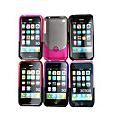 Plastic Case For Iphone 3G/3GS 6 Colours 6 Pieces Per Package(KLY132)