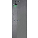 Chrome Wall-in LED Rainfall Shower Faucet (0913 -IWL-008)