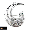 Steering Silver Phoenix Jewelry USB Flash Drive - Optional Memory From 2 GB to 16 GB (SMQ4661)