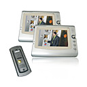 7-Zoll-Bildschirm Visual Digital Video Türsprechanlage mit 2 Monitoren (0.785-vdp 311-202-311)