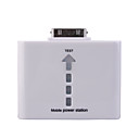 movido a energia solar / usb bateria recarregável para iPod / iPhone 2G/3G (branco)
