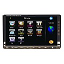 DVD Coche Pantalla Táctil 7" 2 Din In-Dash - GPS - Bluetooth - DVB-T - Compatible con  Ipod - Radio - J-7682N (SZC5815)