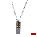 en acier inoxydable lecteur flash USB 2.0 trousseau (8 Go)