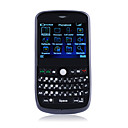 dg558 quad doble tarjeta bluetooth fm banda java qwerty teléfono celular teclado gris (tarjeta de 2GB TF) (sz05630083)