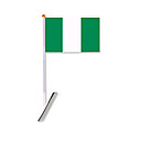 Car Durable Knit Polyester Nigeria National Flag (SZC5250)