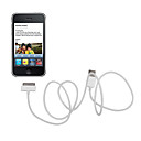 USB Data Cable for iPhone 3G/3GS/4 White (CZAH107)