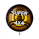 Power Light Professional Halogen Fog Lights - Set - 500 - Yellow (One Pair)