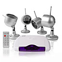 surveillance de la maison sans fil avec caméra de vision nocturne et le récepteur (xh-08)