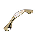 Polished Brass Ceramic Cabinet Pulls (Pack of 5) (0768-547-96G)