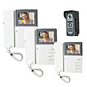 Dragged The Three Black and White Video Intercom Doorbell