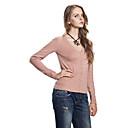 V Neckline Long Sleeves Cashmere Cardigan / Women's Cashmere  Sweaters  (FF-C-BH0681008)