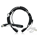 la gorge micro fixé pour talkies-walkies ou 2-walkies (hv27)