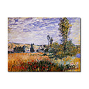 Handmade Landscape at Vetheuil painting by Claude Monet(0192-YCF103458)