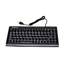Lenovo L-100 Flat Screen Multimedia Keyboard - Silicone (SMQ5508)