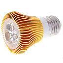E27 3W 270lumen 3000k Warm White Light Lamp Bulb (85-265V)