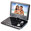 9,5-Zoll Tragbarer DVD-Player mit TV-Funktion, USB-Anschluss, 3-in-1 Kartenleser und Spiele (tra533)