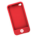 Schutzmaßnahmen Silikonhülle für das iPhone 4 (rot)