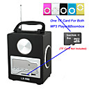 tf leitor de cartão Leitor de MP3 e leitor de cartão boombox (com rádio FM) venda de combinação (LX-598)
