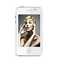 téléphone de l'air n ° 1 quadri-bande wifi java écran de 3,5 pouces tactile téléphone portable d'argent (sz05440637)
