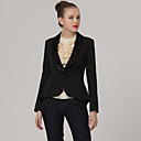 pailletten kraag lange mouwen golf zoom blazer / dames blazers (ff-b-bk0859006)