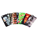 Silicone Protective Case for iPhone 4 - Grid(6 Colors Per Pack)(CZAH304)